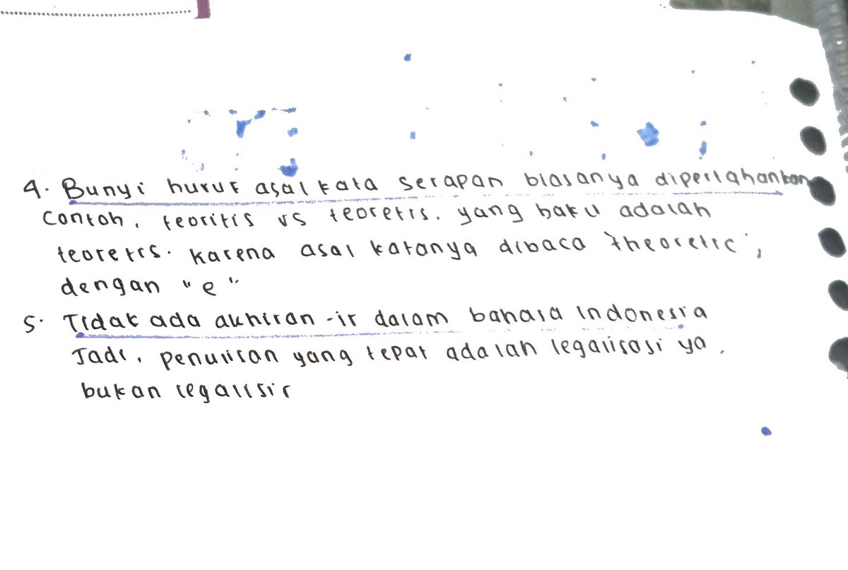 Literasi Bahasa Indonesia 🧁🫧🌷🍬
haloooo, di sini diaa mau bagi catatan diaa materi EYD, materinyaa dari yt yaaa inii, maaf kalau tulisannyaa kurang rapii yaaa 😔😔
mungkin ada yang butuhhh
semoga bermanfaat 💓💓🌷🌷