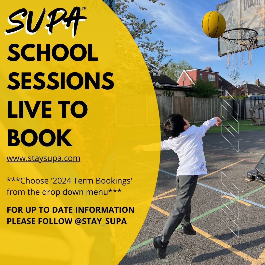 Book now for SUPA basketball sessions