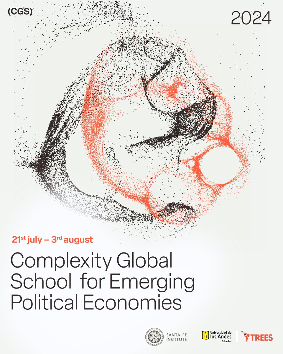 Exciting opportunity alert! 🚀 Join the 2024 #ComplexityGlobalSchool in Colombia 🇨🇴 Dive into complexity science, focusing on economics & governance including collaborative projects with researchers from various disciplines.Apply now is.gd/HY35Kz
