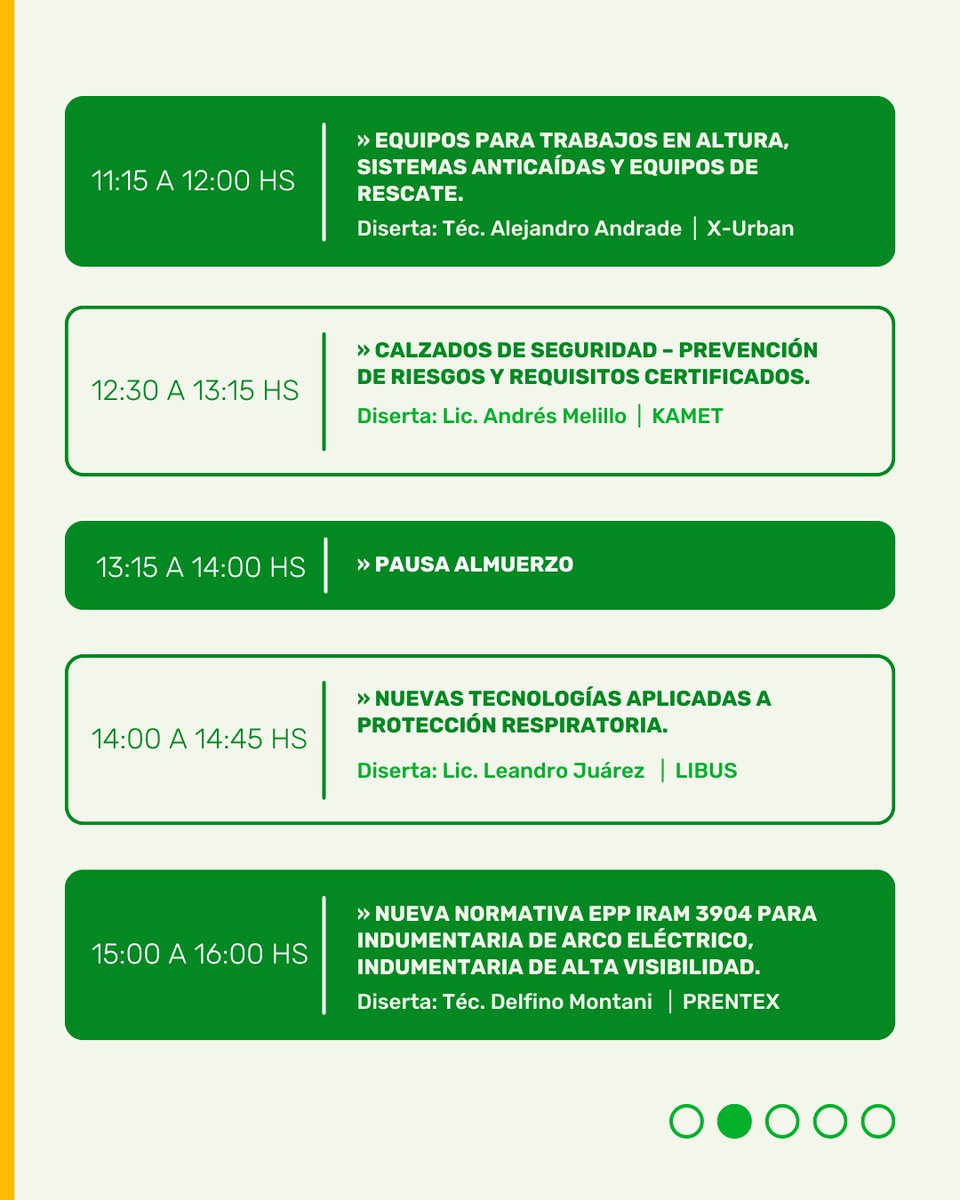 cophisec's tweet photo. 📌Cronograma de disertaciones:

#higieneyseguridad #cordoba https://t.co/4mjioNkFyq