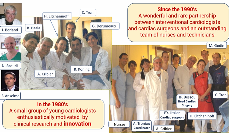 Today 22 years ago, on 16 April 2002 : the first #TAVI! Innovation, energy, teamwork and perseverance - read more about the life and times of Alain Cribier, a French interventional cardiologist whose work has impacted the lives of patients worldwide ➡️pcronline.com/About-PCR/40-y…