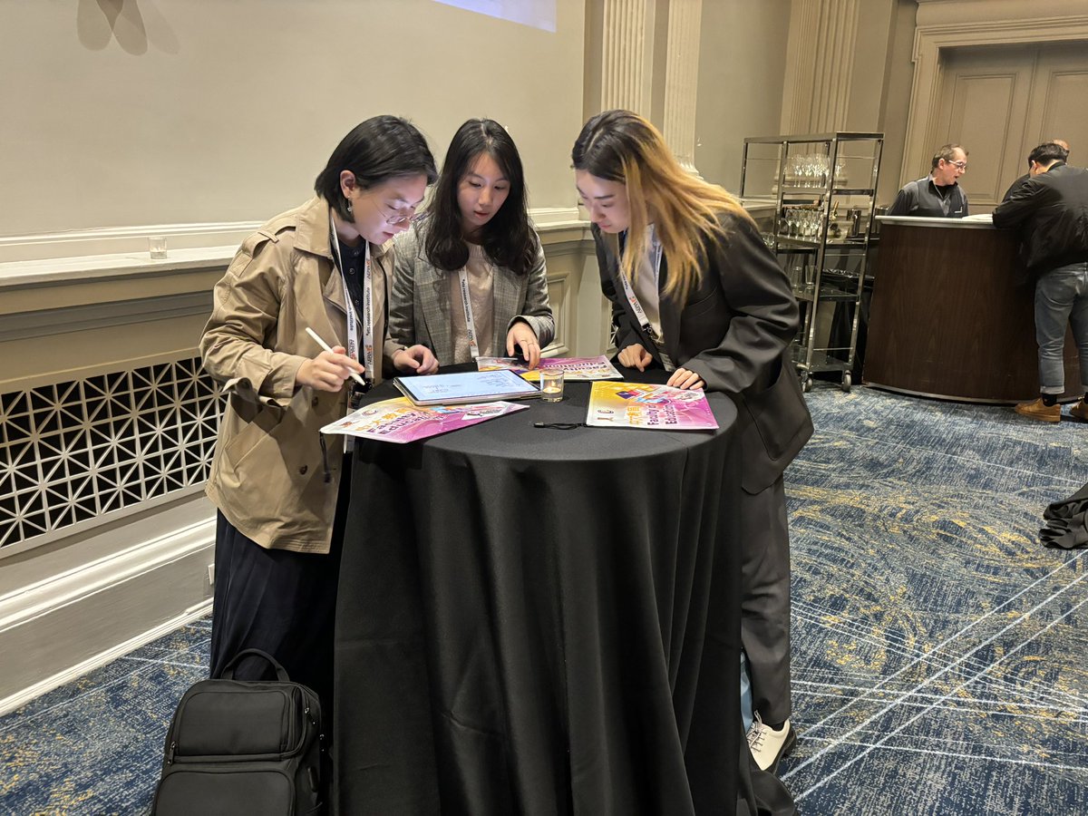 QiyangLin1's tweet photo. AERA at Philadelphia! #AERA2024 
Presented two research projects this time. Had a great time meeting people and hearing lots of interesting work! https://t.co/phJeOg7wGw