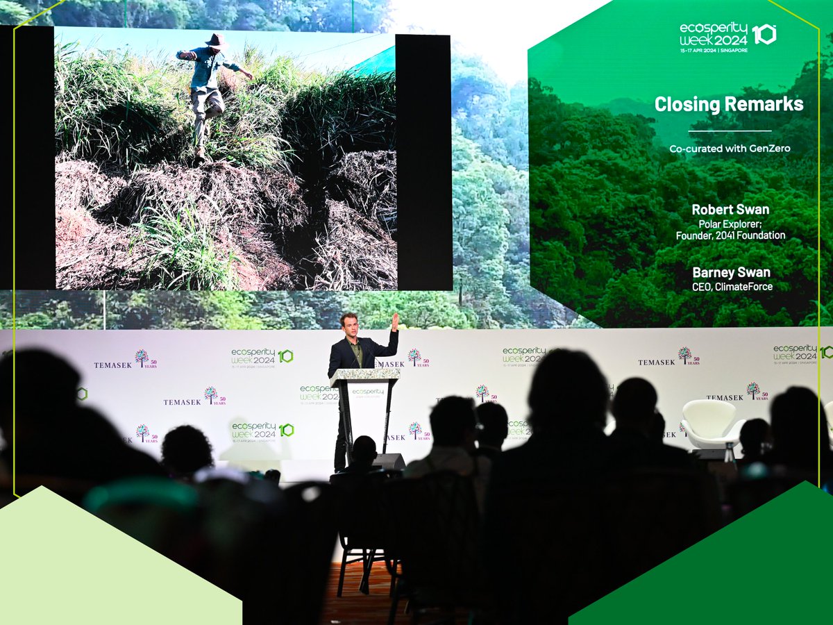 #Ecosperity Week Day 2 Highlights: Today’s discussions underscored the vital link between #climate and #nature, advocating for a nature-positive approach. As a generational investor, we look to catalyse nature-based solutions by collaborating with all parts of the capital stack.