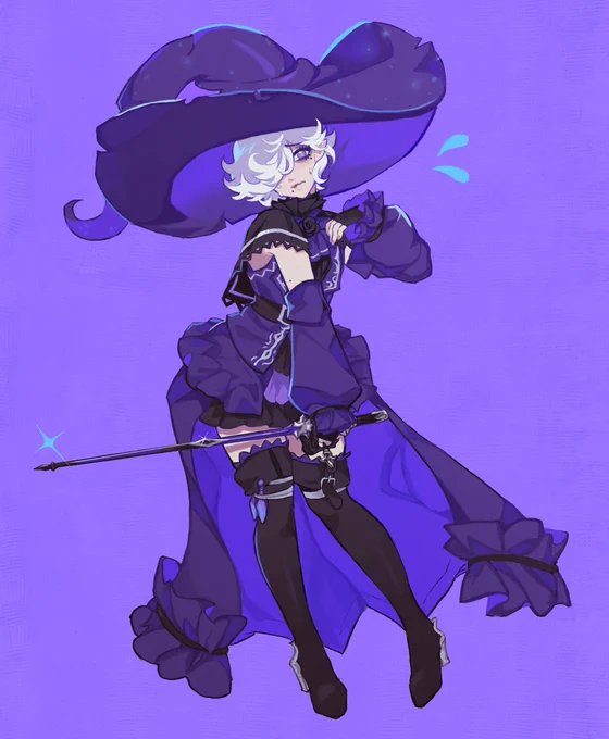 I'm taking a few full body painted coms! Will be flat color bg and include a prop or weapon of your choice. Form below   