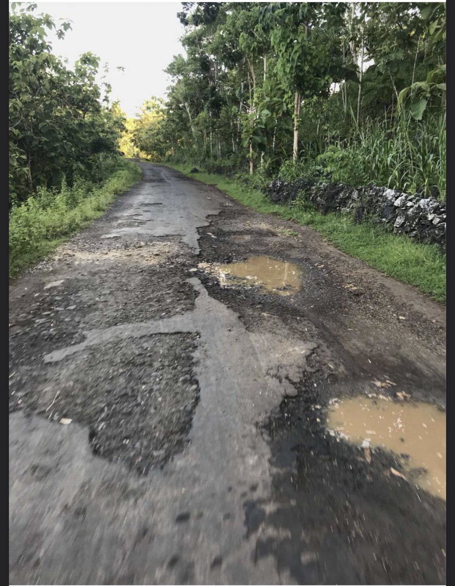 coriccoo's tweet photo. TWITTER (X) PLEASE DO YOUR MAGIC!!!

‼️‼️‼️‼️‼️
Di salah satu desa di provinsi Yogyakarta, kabupaten Gunungkidul, kecamatan Tepus.
Desa Bantalwatu sampai Desa Kropak, di sepanjang desa itu banyak sekali jalan-jalan yang rusak parah dan tidak kunjung di perbaiki sampai detik ini. https://t.co/rAmg8M06uE