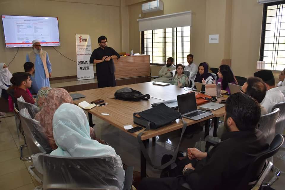 Informative workshop on ' Systematic Review and Meta Analysis' facilitated by Dr Zohaib Khan at @IPHSS_KMU 

#PHcon24