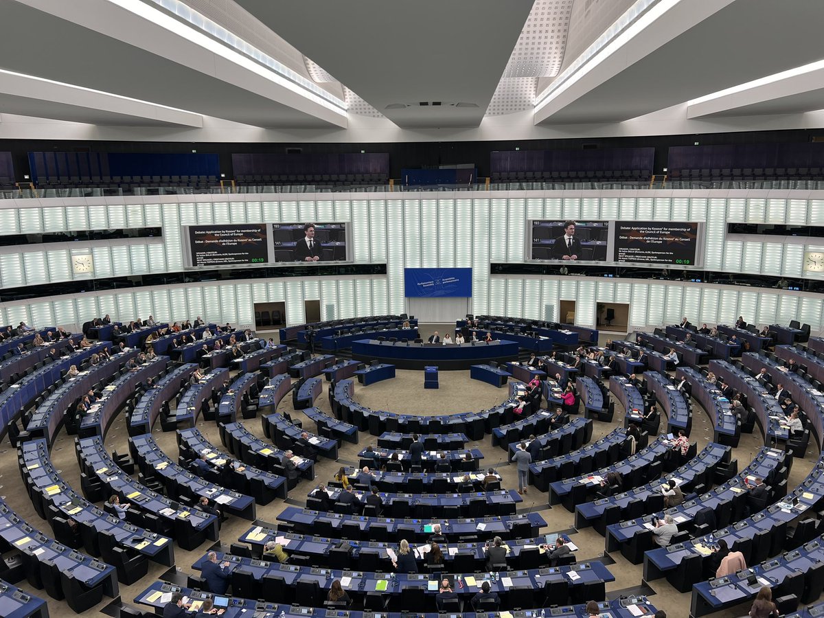 Kosovo membership debate at the CoE plenary in Strasbourg