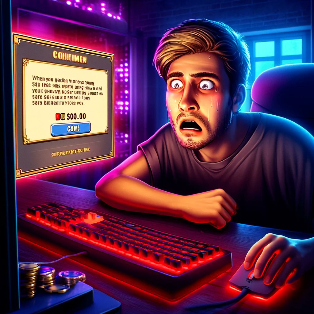 GSAV_Newsletter's tweet photo. When you accidentally sell your rarest item to a vendor for a handful of coins... cue internal screaming #EpicFail #GamingBlunder https://t.co/mIR248VGgO
