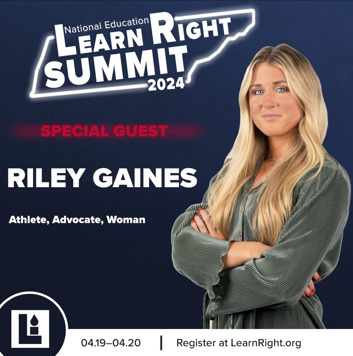 LearnRightLI's tweet photo. @Riley_Gaines_ is joining us at the #learnright24 Summit in Nashville, TN this weekend!
Limited spots are available, so claim your place NOW!
Register at https://t.co/u5VcqYG9IS
#rileygaines #learnright #lr24 #nashville #tn #education #learnleadwin #learnright #literacy https://t.co/dqhTaovAuq