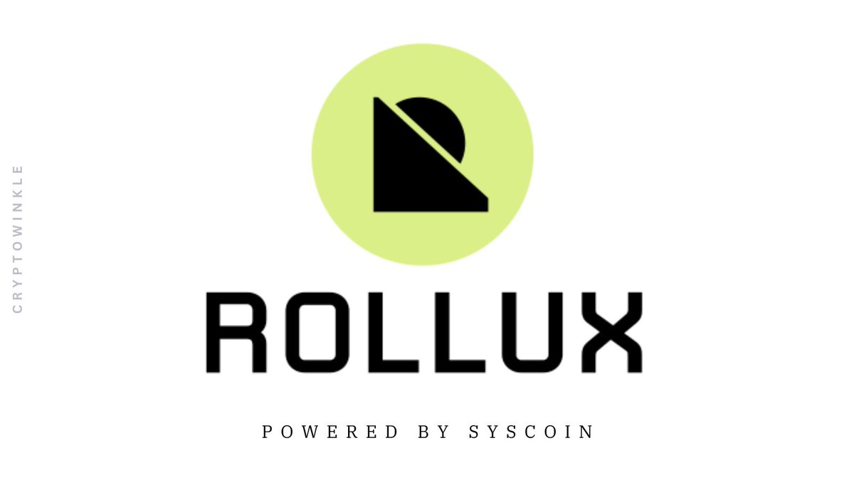 Crypto Winkle (@cryptowinkle) on Twitter photo Forget slow & expensive transactions! Rollux is HERE!
<a href="/RolluxL2/">ROLLUX</a> brings secure & blazing-fast transactions to the world of DeFi!
โก๏ธInstant transfers & deployments: Experience lightning-speed on Bitcoin's secure network.
๐Industry-leading features: Everything you need for Forget slow & expensive transactions! Rollux is HERE!
<a href="/RolluxL2/">ROLLUX</a> brings secure & blazing-fast transactions to the world of DeFi!
โก๏ธInstant transfers & deployments: Experience lightning-speed on Bitcoin's secure network.
๐Industry-leading features: Everything you need for