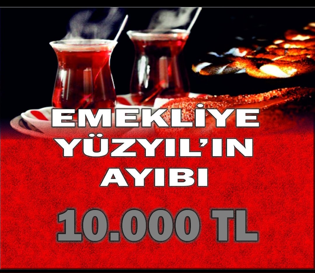 Bitirdiniz emekliyi @Akparti 'Açlık sınırı 16 bin, Yoksulluk sınırı 57 bin lirayı geçti!' BİSAM En düşük emekli aylığı 10.000.tl sefalete ve sadaka ya hayır diyoruz