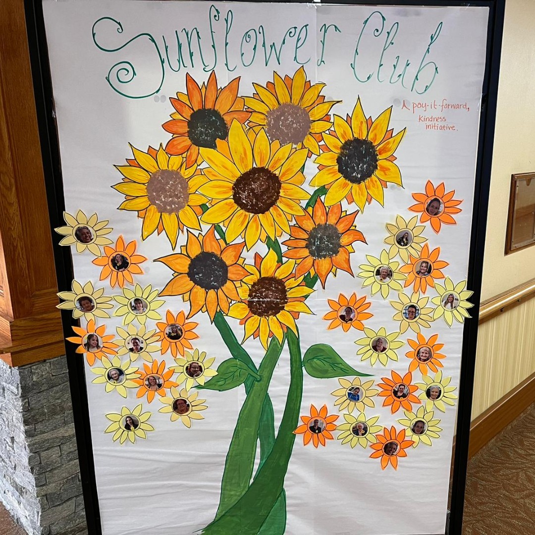 🌻🌞 Adding to the bunch! 🌻🌞 BHCF's Sunflower Kindness Initiative is blossoming! 🌻

#brookhavenhealthcarefacility #livinglegendshealth #nursinghomes #sunflower