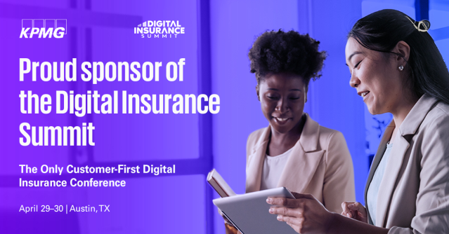 vincevickers's tweet photo. KPMG is a proud sponsor of the #DigitalInsuranceSummit. Don't miss our panel sessions, "4 Views of The Digital Customer Journey - and What They Mean for the Future of Insurance" and "Powering People and Processes: The Future of the Claims Experience." https://t.co/bkfqCejuSm https://t.co/lETuYfRpzC