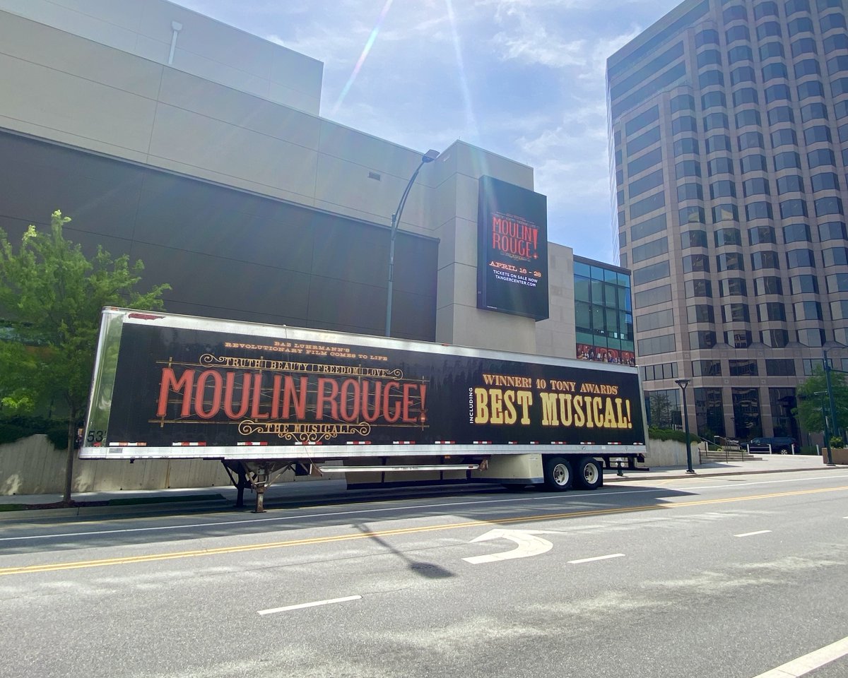 The spectacular begins TONIGHT! Moulin Rouge The Musical is now on stage at Tanger Center through April 28! ❣ Don't have tickets yet? Check out April 23-28 for the best ticket availability, beginning at just $29: bit.ly/4cyZcfd