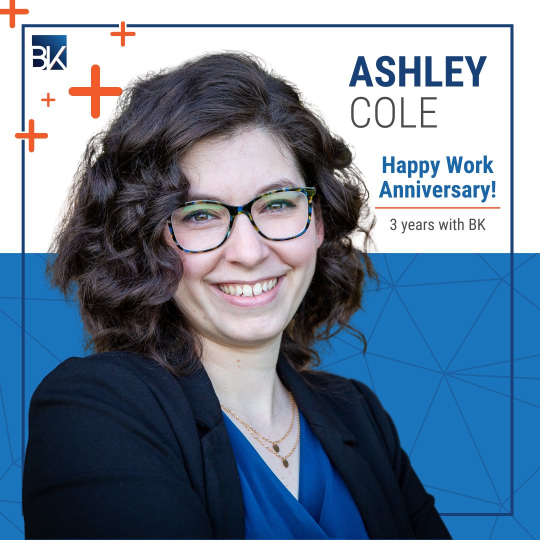 Happy Work Anniversary, Ashley! 🥳🎉

#WorkAnniversary #MilestoneAchieved #Congrats
#BKTeam #BrownKubican #StructuralEngineering