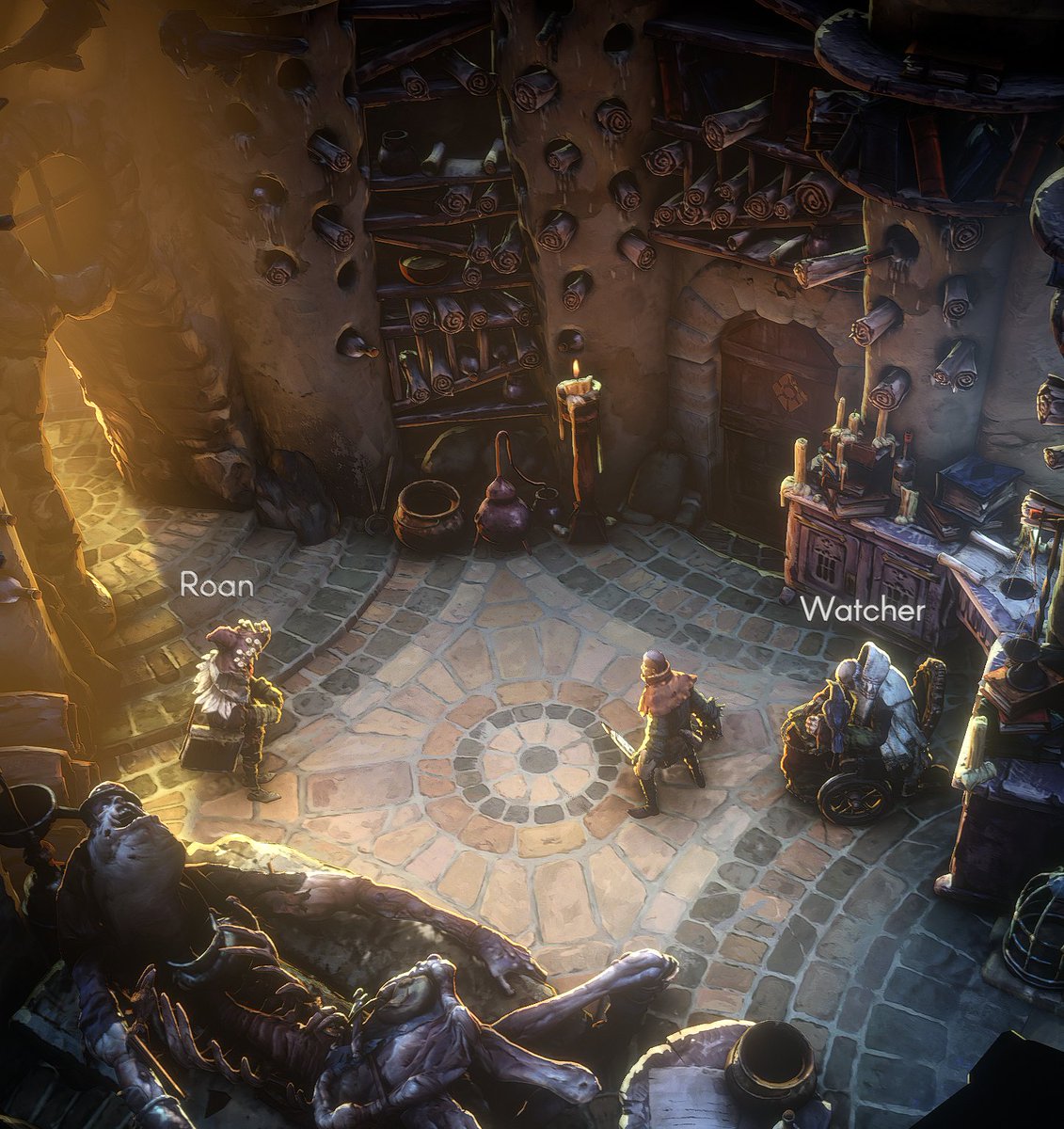 dark1x's tweet photo. Working on a video for @wickedgame and am consistently impressed by the visual quality. I expected as much from the Ori team but, man, it really does have that 'painting come to life' feeling. https://t.co/qcCX2YBQhC