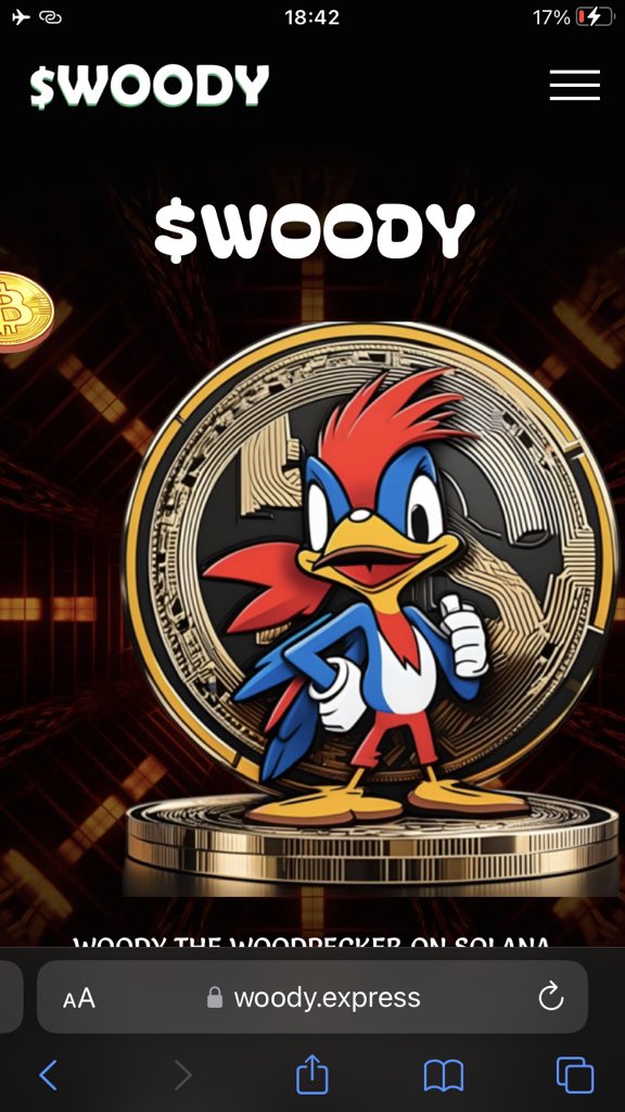 ryptoGemHunter's tweet photo. 2020 - You missed $DOT
2021 - You missed $SHIB
2022 - You missed $PEPE
2023 - You missed $MEE
In 2024, don’t miss $WOODY 👀🚀

Mcap only 3500$ 👀

Sol Ca: 5ish3C97mYsN5jcKyQqEUgdEDnqh26aZZCbQUigkRaMw 

DYOR!

#Toshi #Brett #Wif #Meme #Mumu #Bonk #Roost #Peng #Ponke #floki #xrp https://t.co/D22W3pmdB6