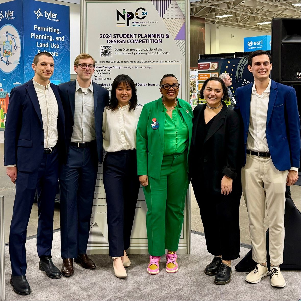 Winners of the @APA_Planning American Planning Association's 2024 Student Competition!

🥇Our team of @mitdusp students, with @davidson_zak, Hannah Leung, Cale Wagner and Sofia Chiappero presented our project at #NPC24 yesterday, and was awarded the first prize.