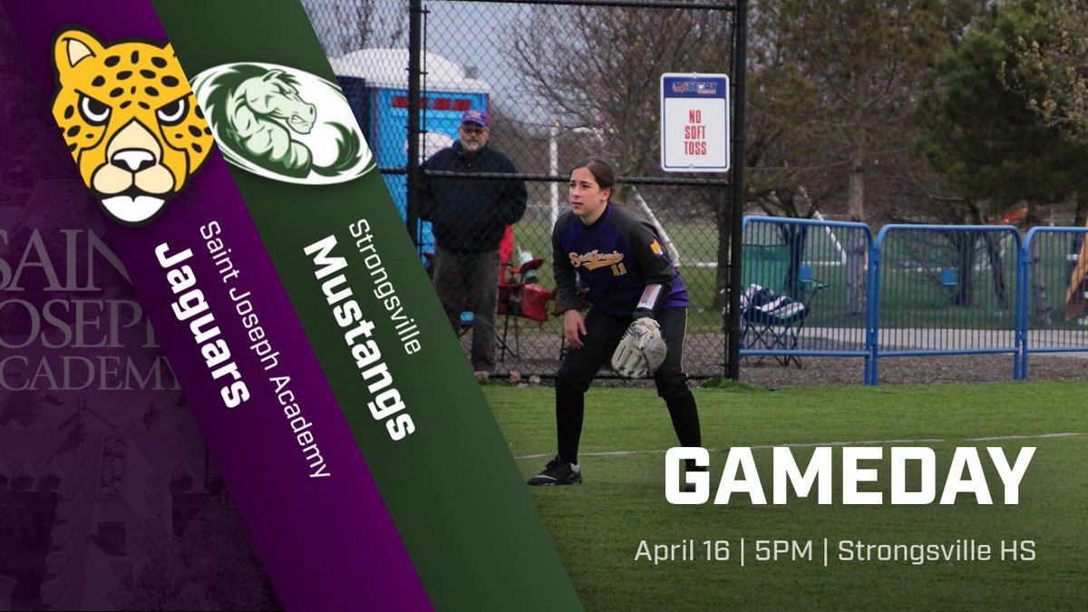 Jaguars on the road in Strongsville tonight... First pitch 5pm... 
#letsgojags #sjajaguarssoftball #jagmode