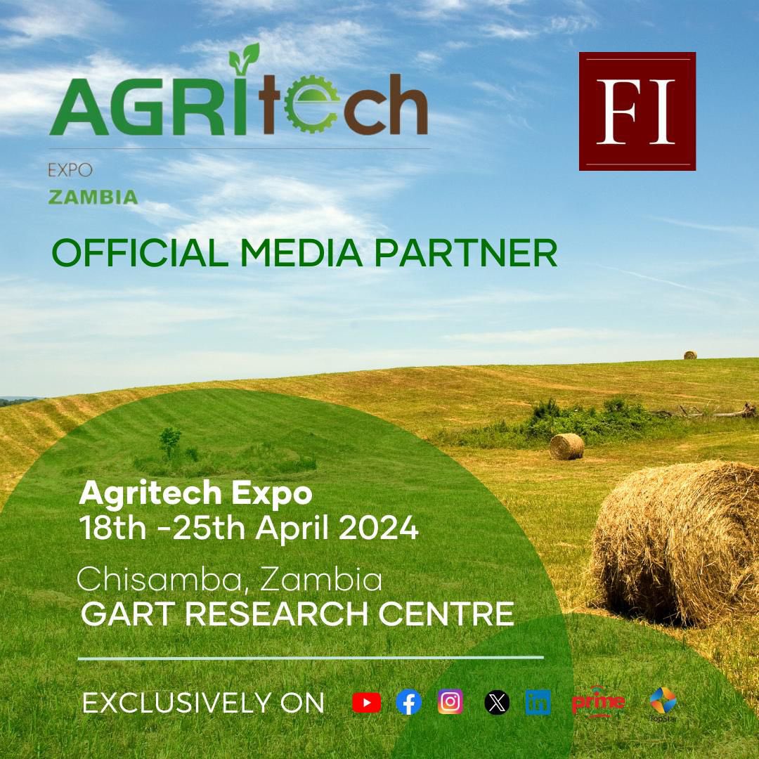 Breaking 

We are at AGRITECH 2024….

Stay tuned for insights from Zambia’s farming community 

#Agritech #FinancialInsight #Agriculture #Get2know