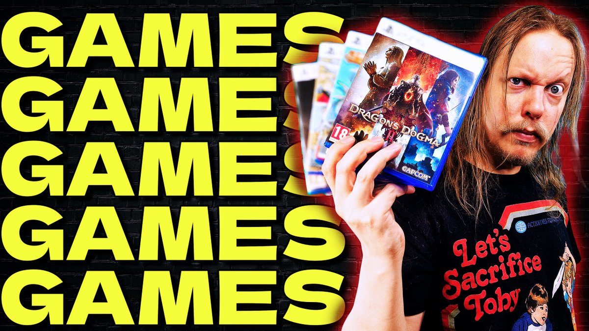 New video is out!🔥🎮🔥 One of those gaming pickups! I got new games! Also includes bit of ranting about Dragon's Dogma 2. Hope you like the video! I could have hoped for rain of fire too but i'm a nice dude! #Videogame #collection #Pickups youtube.com/watch?v=4v0dUd…