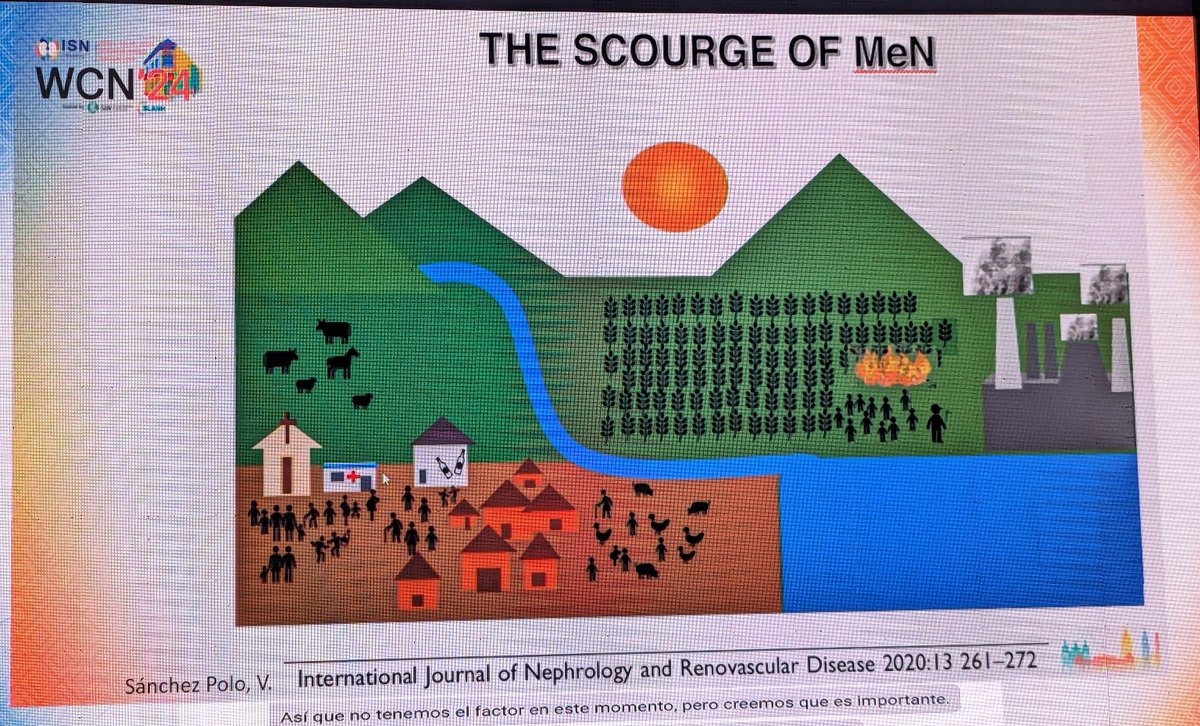 👩🏻‍🌾 #CKDu #MesoamericanNephropathy @visanpolo ⁉️What's the 3rd Factor? 🕵🏻‍♀️Further investigations into genetics and epigenetics 🎯Known factors-Heat and Agrochemicals 🚧Not just sugarcane workers 👩🏻‍🏭Working towards strategy for prevention, mitigation & ctrl of CKDu in central America