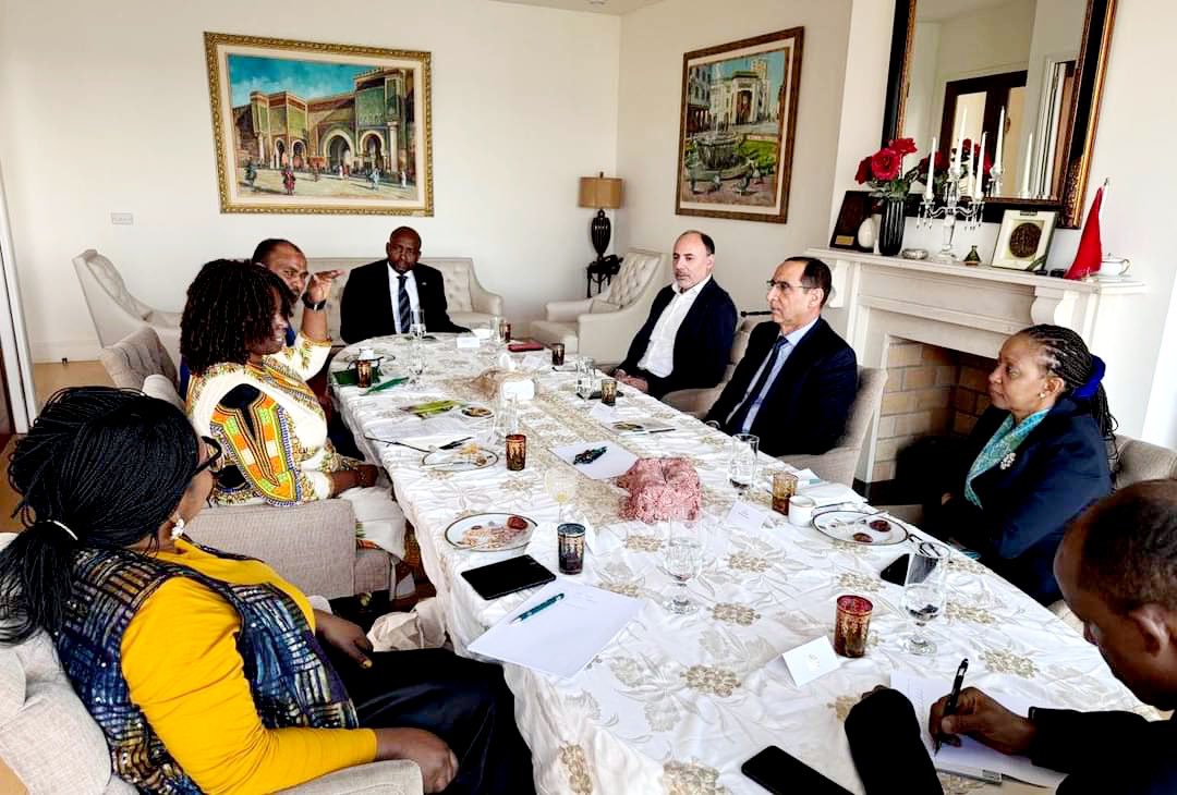 Last month, our CEO Dr. Salome Mbugua had the privilege of meeting with African ambassadors, thanks to the gracious hosting of His Excellency Dr. Mahraoui, the Moroccan Ambassador in Ireland and Dean of African Ambassadors. Sharing AkiDwA’s work, particularly on FGM. #AkiDwA