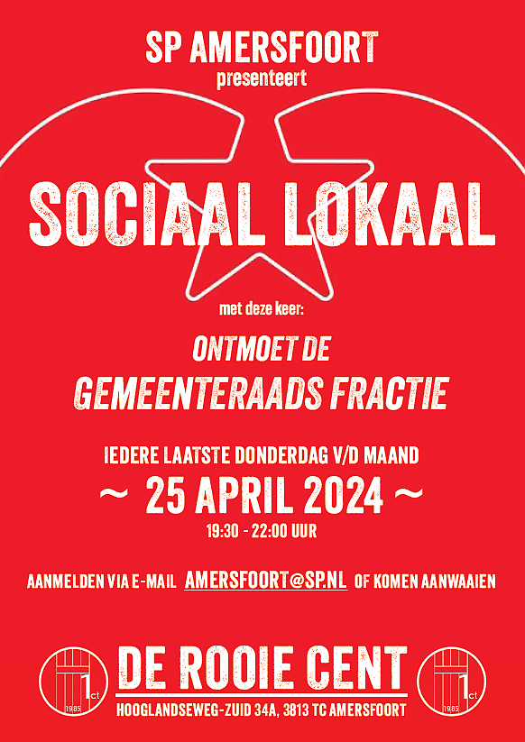 Kom allemaal! Kan je niet? Volgende maand weer een nieuwe kans.