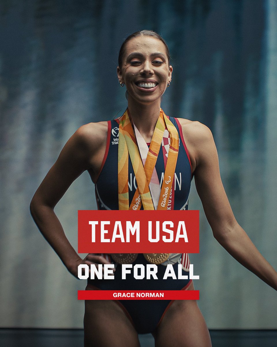 We 👀 you @gracenormantri @TeamUSA | #OneForAll