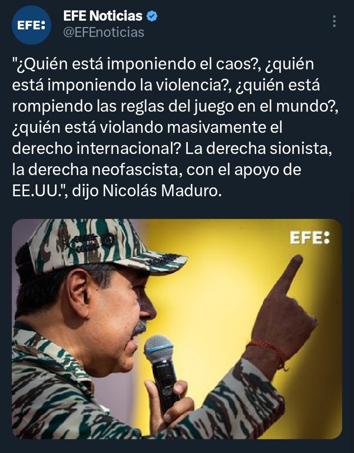 Voy a mandar a enmarcar una de las pocas verdades que ha publicado EFE en muchísimo tiempo...