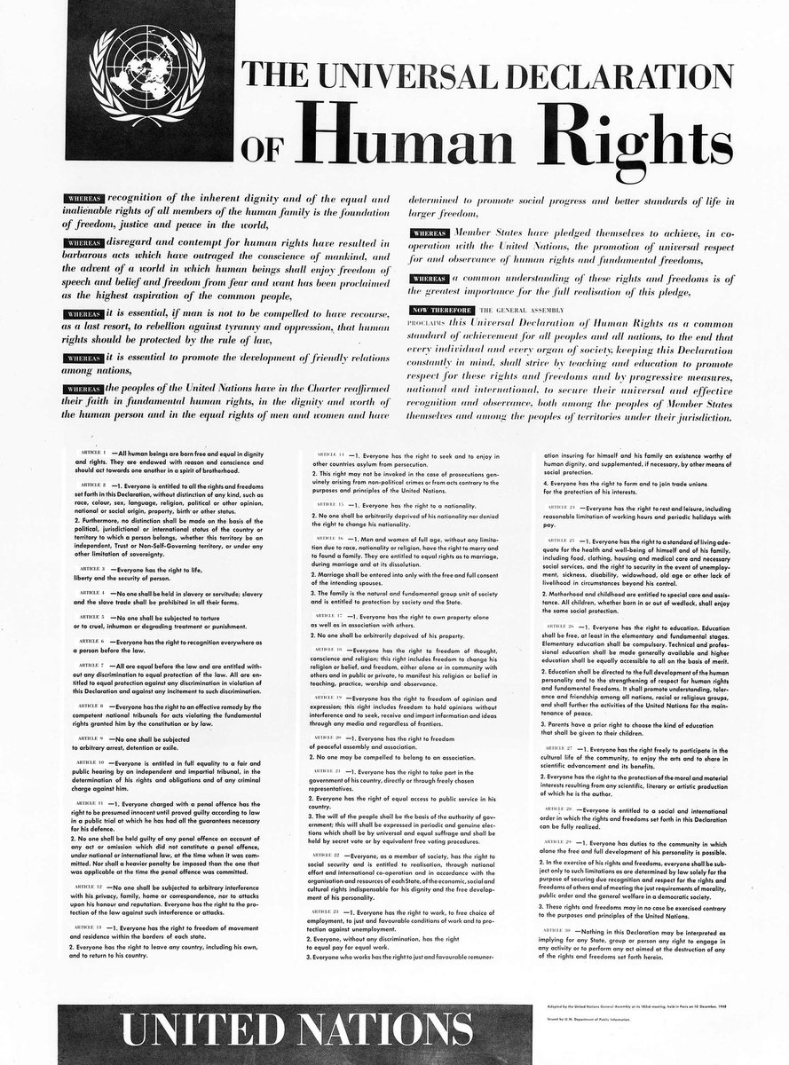 We need a (peaceful) global revolution for universal human rights to push back all the ultranationalism that mainstream media and our politicians are inundating us with.

#StandUp4HumanRights