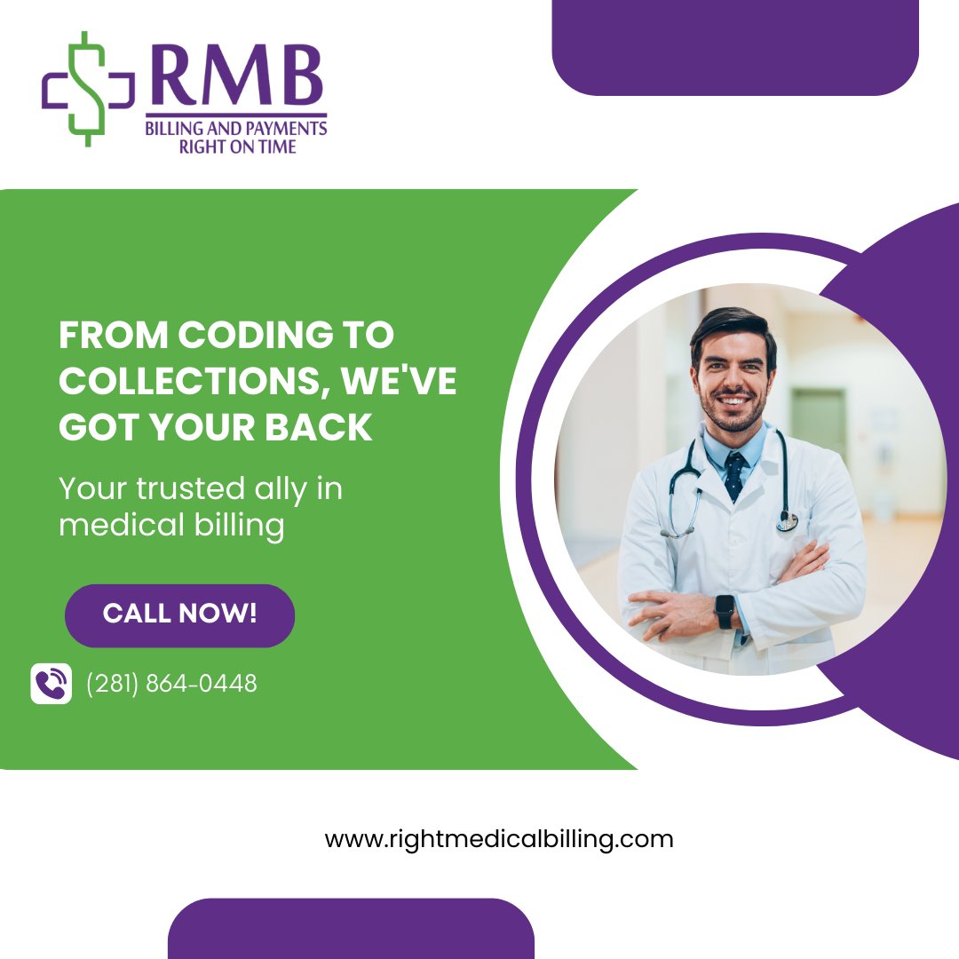 rightmedbilling's tweet photo. Talk to us today!
Ph # (281) 864-0448
Email: sales@rightmedicalbilling.com
#medicalbillingservices #healthcarebilling #medicalcoding #doctors #revenuecyclemanagement #medical https://t.co/iwmXGNYdO9