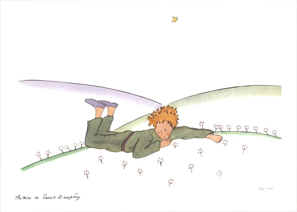 doing what dreamers do… illustration by Antoine de Saint-Exupéry