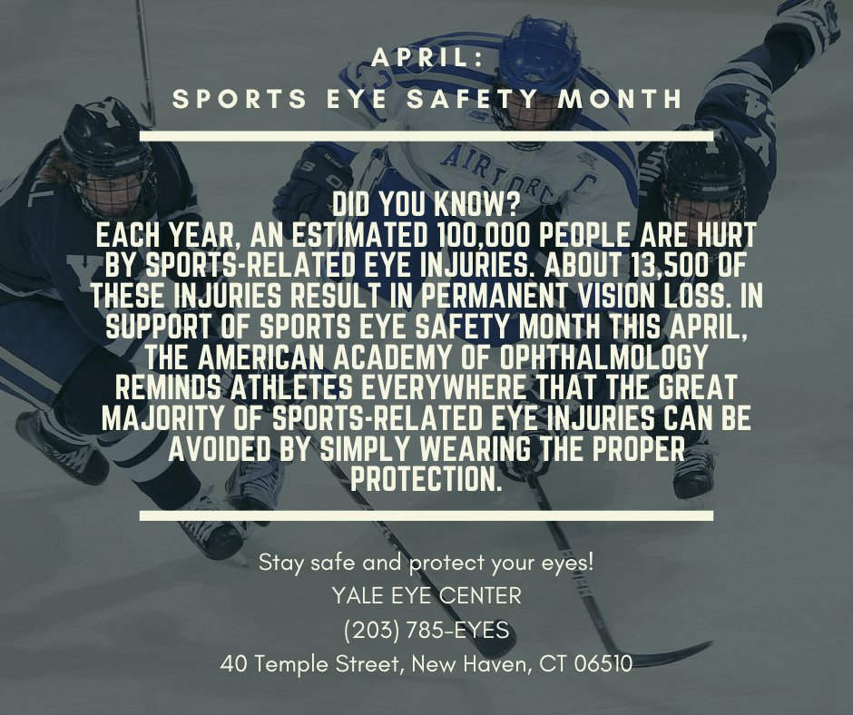 April | Sports Eye Safety Month👁️