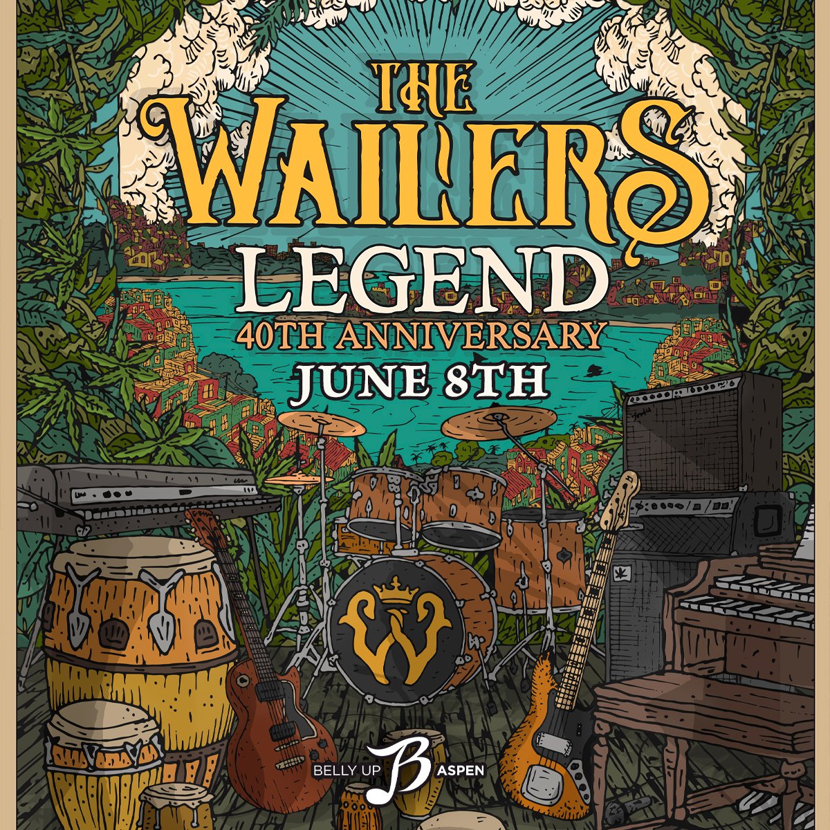 Iconic reggae band The Wailers returns Saturday, 6/8! Presale starts Thu, 4/18 @ 10am MT. Sign up by 8:30am MT 4/18 to receive the presale code: bit.ly/3MSARpt