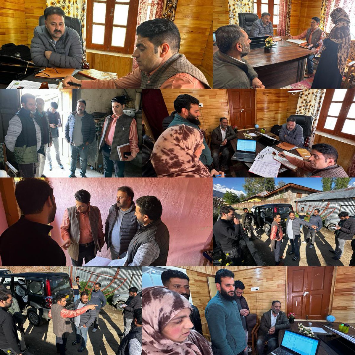 ADDC Bandipora Mr. M A Bhatt (JKAS) today conducted a surprise inspection of the (SDAO) Agriculture Bandipora. He monitored the staff's attendance and assessed the working pattern, capabilities and outcome based strategies of the office and field staff.