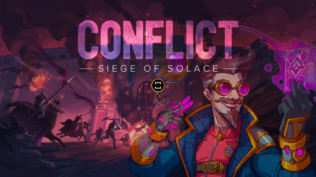 Get ready for the next Conflict - A Call to Arms: Siege of Solace! Find out more at the link ... #splinterlands