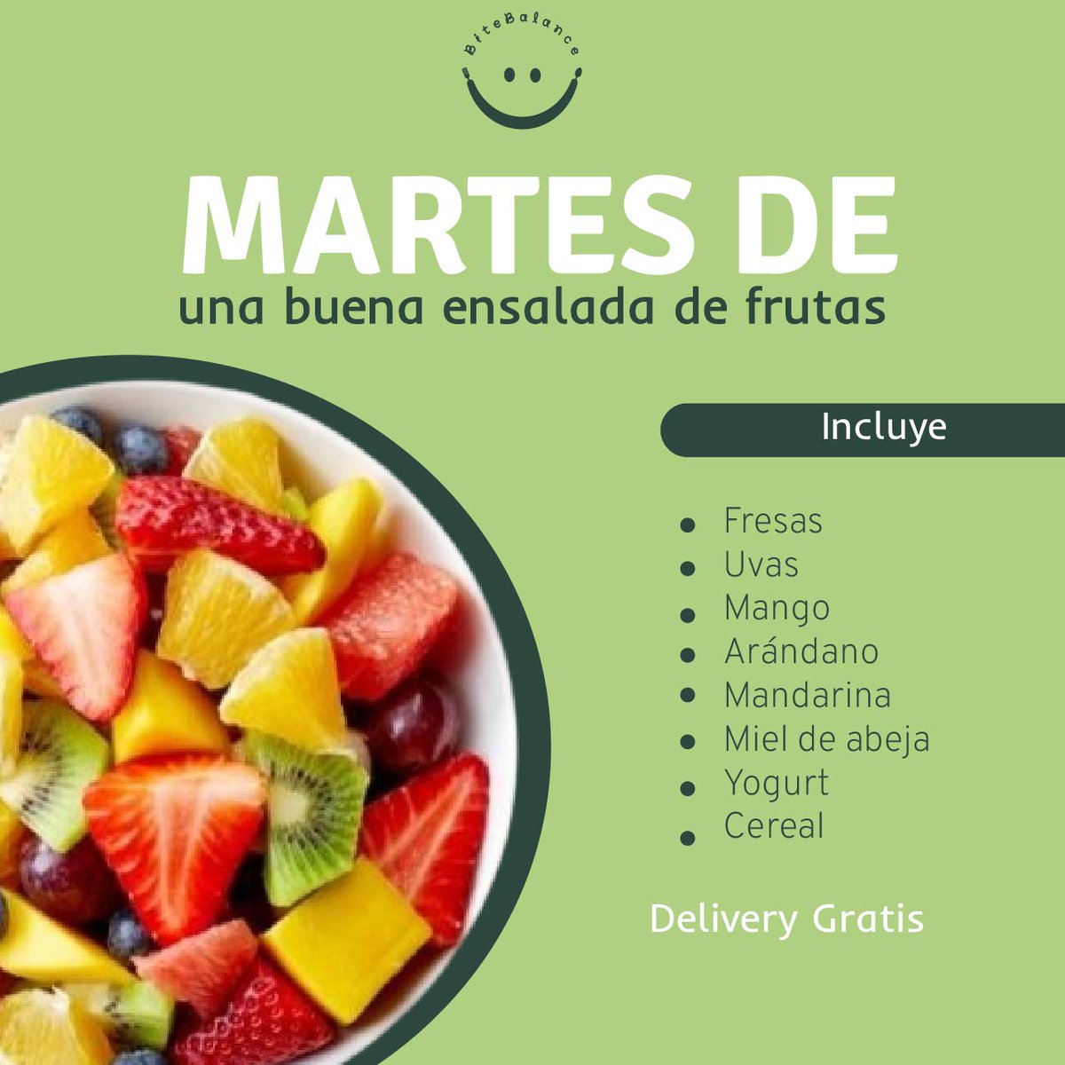 bitebalanceperu's tweet photo. ¡Aprovecha una rica ensalada de frutas el día de hoy!
Promoción activa hasta las 6 p.m.
Stock de 30 unidades.
¡Delivery totalmente gratis! 🥳
#BiteBalance
#EnsaladadeFrutas https://t.co/Ad79OzyozG
