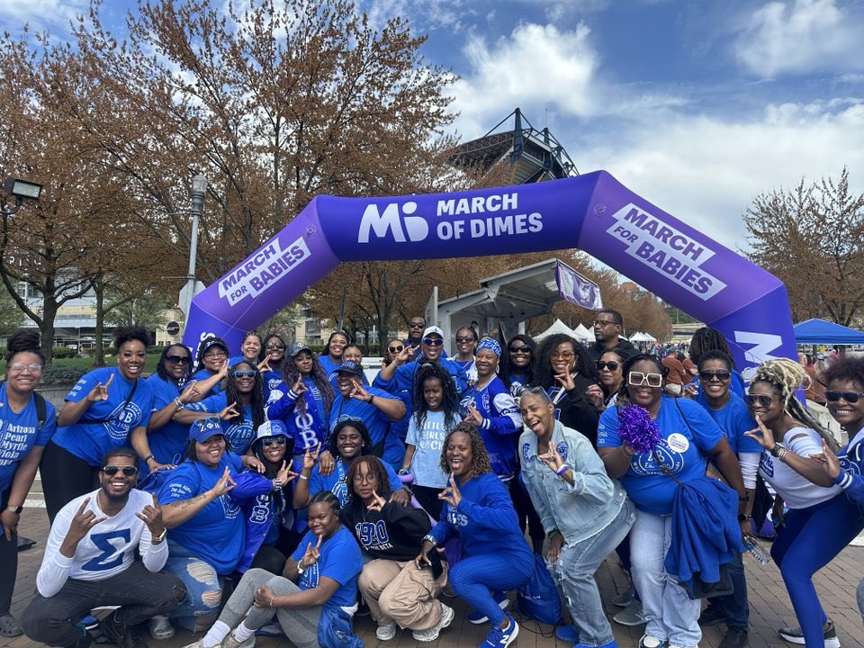 On April 14th, the “Steel City Zetas” participated in the March for Babies Walk to raise awareness & money for the needs of moms and babies EVERYWHERE!!💯💙

LLZ…LET’S GO!!💯💙☺️

#MarchForBabies
#ZPhiB1920
#ServiceAndSisterhood
#SteelCityZetas 
#LLZChapter 
#PittsburghPA