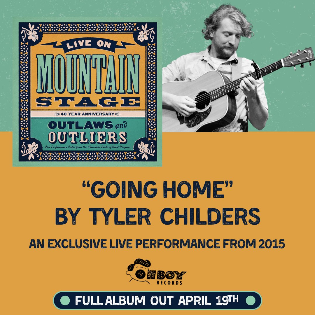 'Going Home (Live)” is out now! Recorded in 2015 on Mountain Stage, it’s part of the upcoming album “Live on Mountain Stage Outlaws & Outliers” out this Friday. ffm.to/goinghome_tyle…