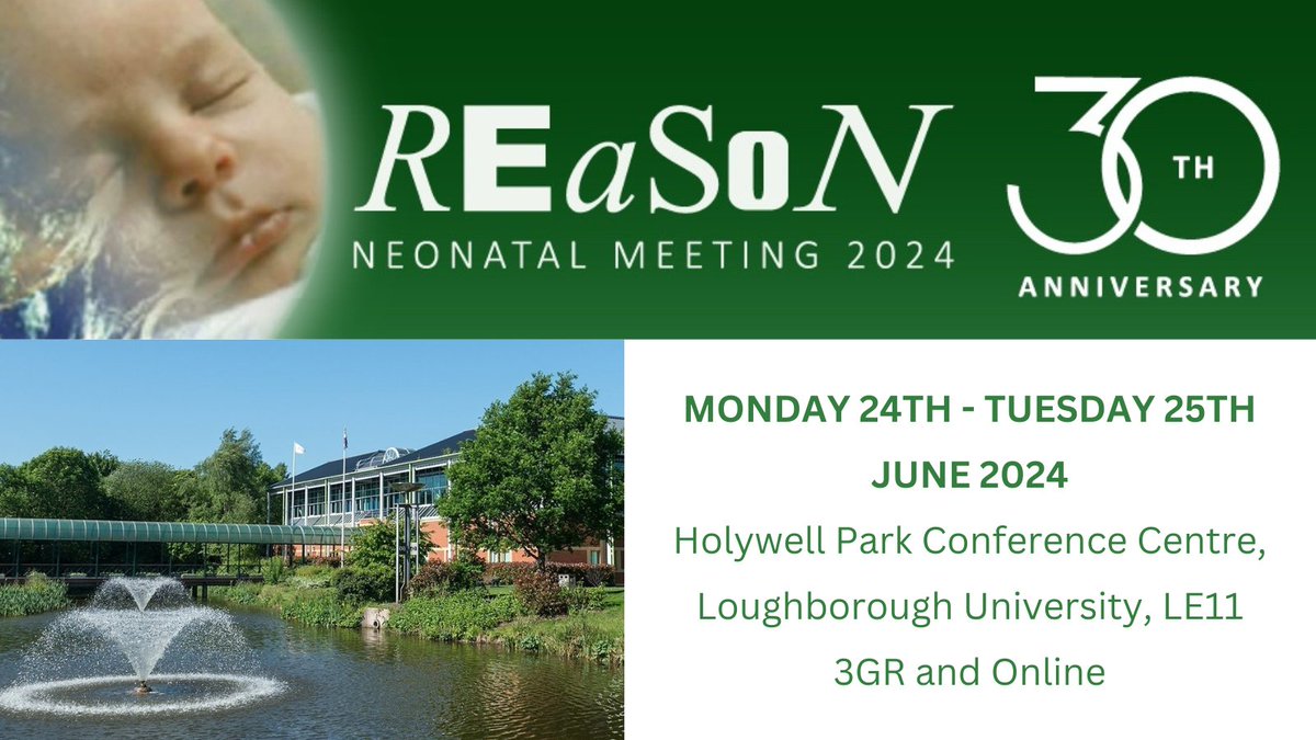 Last Chance to Submit an Abstract for REaSoN Neonatal meeting on 24 - 25 June 2024! Abstract Deadline: 22 Apr 2024 More info here: reasonmeeting.co.uk/abstracts-2/ Join us at The Holywell Park Conference Centre, Loughborough University or online. Register Here: lnkd.in/eB9CsSkV