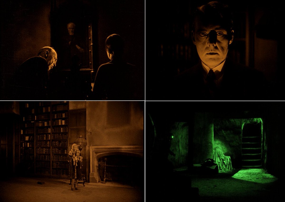 THE CAT AND THE CANARY 1927💀Director Paul Leni Cinematography Gilbert Warrenton💀Art Direction Charles D. Hall💀