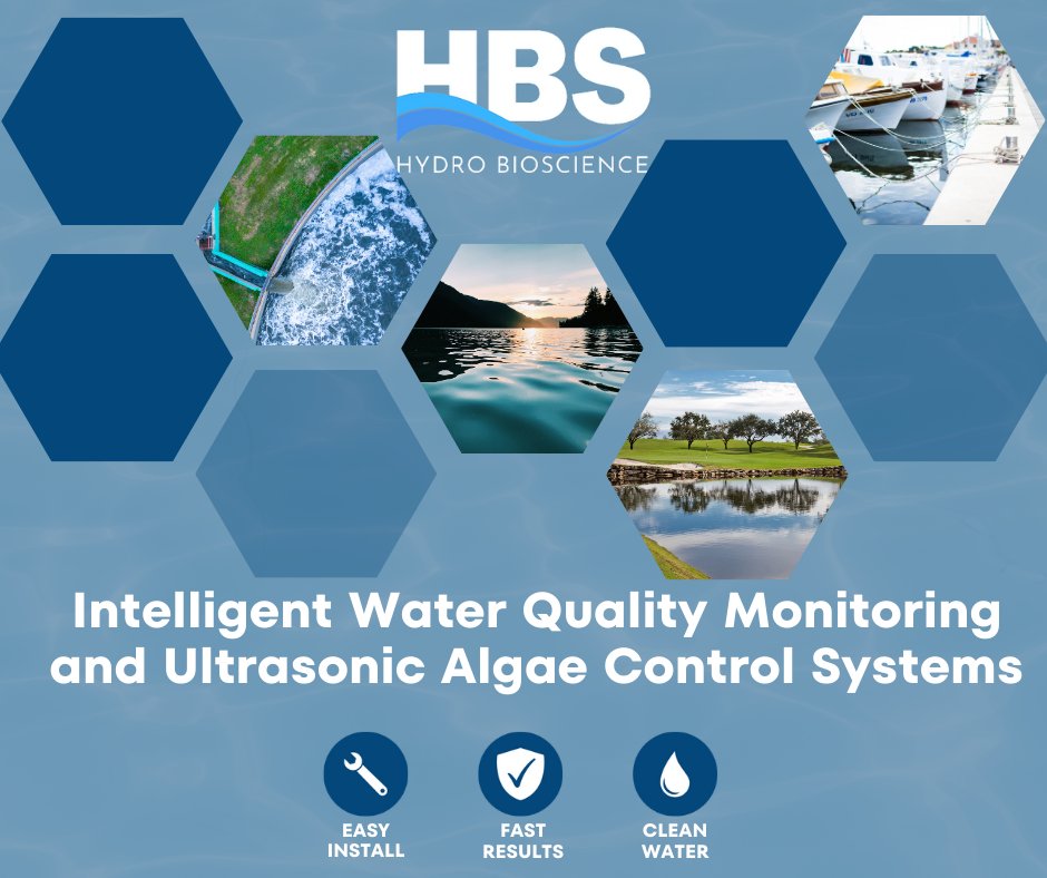 HydroBioScience's tweet image. Visit our website and learn more about Intelligent water quality monitoring systems and ultrasonic algae control systems hydro-bioscience.com
#algaemanagement #waterqualitymonitoring #WaterManagement #algae