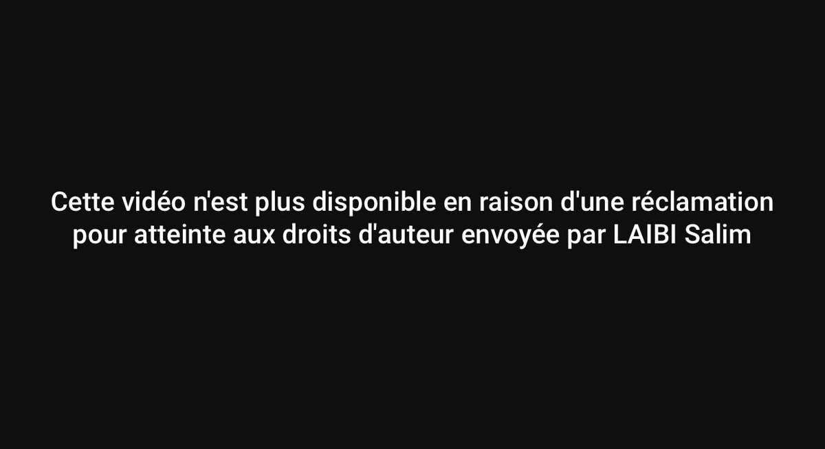 Bien parlé @DorylisK ! 😉 Franchement @YTCreateurs @YouTube ce serait bien en effet que vous regardiez de près la chaîne de @conspiration après autant de signalements pour violation de droits d’auteur faits par les @Incorrectibles, @canalplus et @LLP_Le_Vrai. MERCI ! Des…