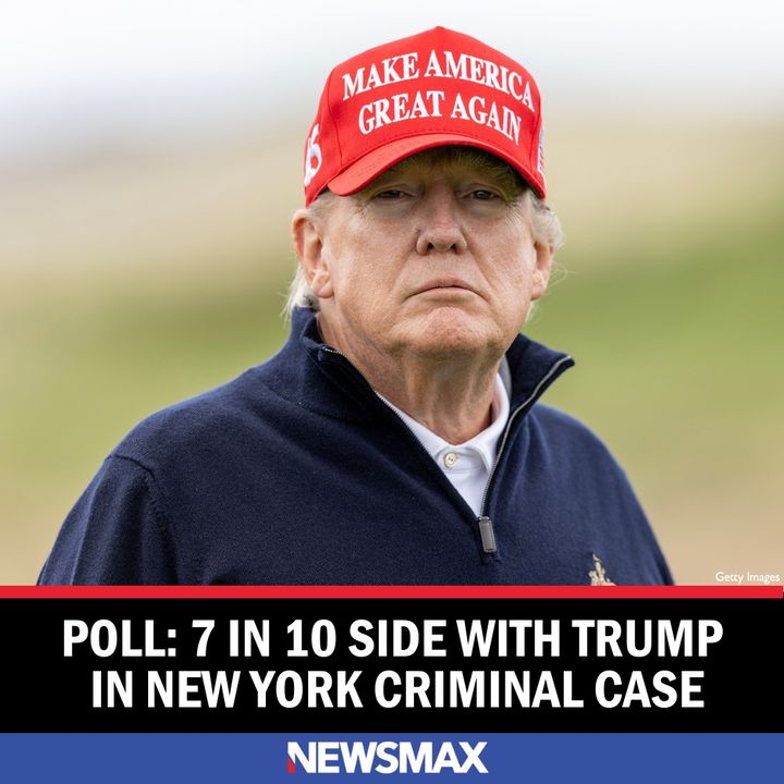 BIG: AP poll finds that 7 in 10 Americans think Trump didn’t do anything illegal in NY case! See: bit.ly/3W170jL