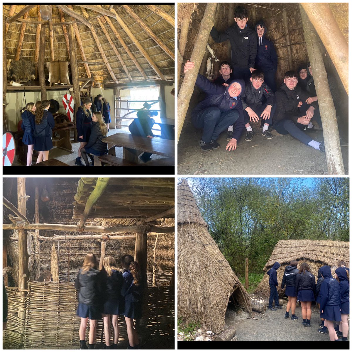 2nd year history trip to the Irish National Heritage Park in Ferrycarraig and to the 1798 Rebellion Museum in Enniscorthy.