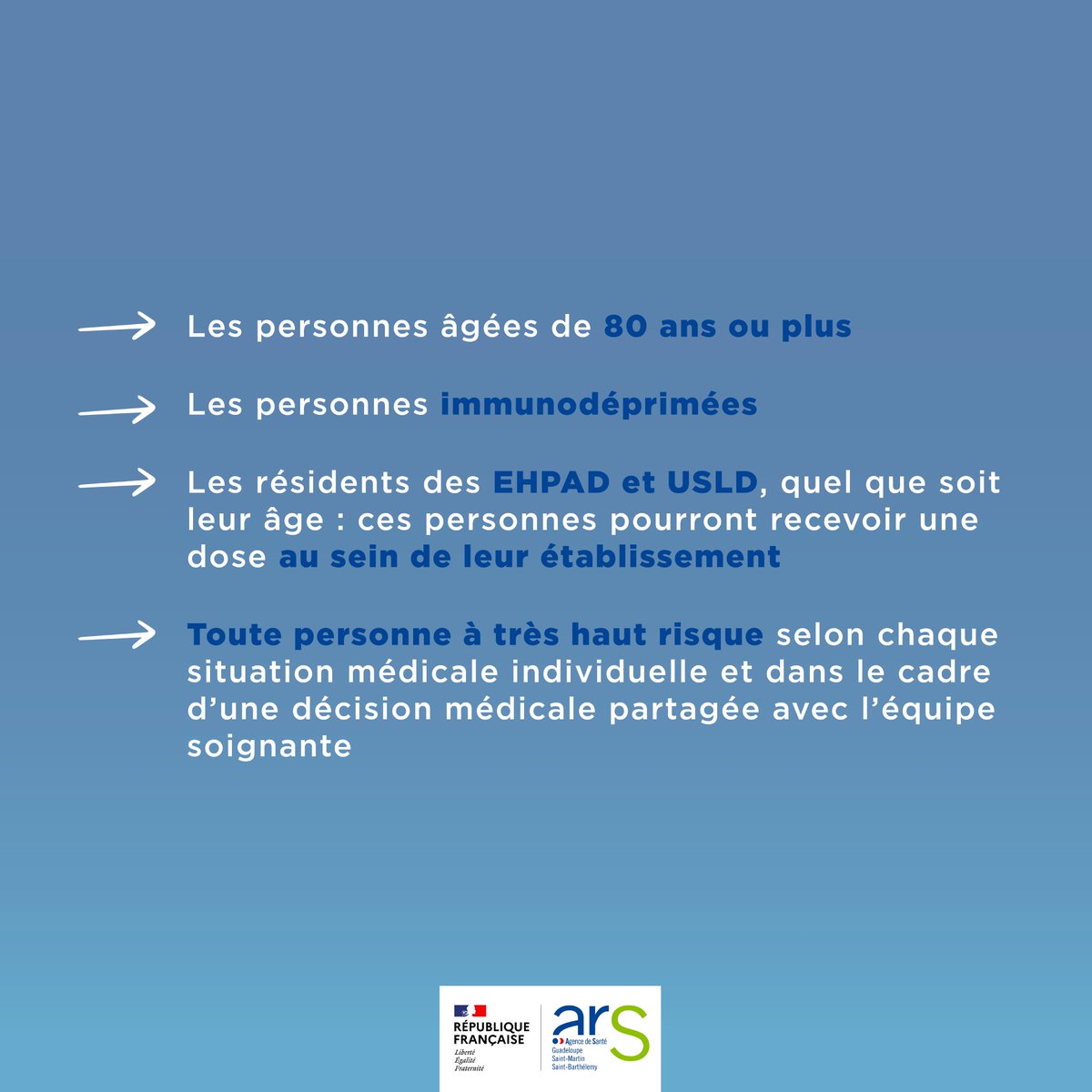 #VaccinerProtéger | Le renouvellement vaccinal contre le #Covid19 pour les personnes fragiles a débuté hier. ℹ️ Pour se prémunir des formes graves de la maladie, la vaccination constitue la meilleure des protections. RDV chez un👨🏽‍⚕️ou sur sante.fr.