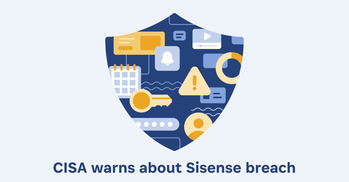 🔹Breach in the news🔹 Late last week @CISAgov, announced that they are investigating a major breach at Sisense, a business intelligence company. The breach appears to have impacted over 1,000 companies. Attackers gained access to Sisense’s self-hosted GitLab environment and