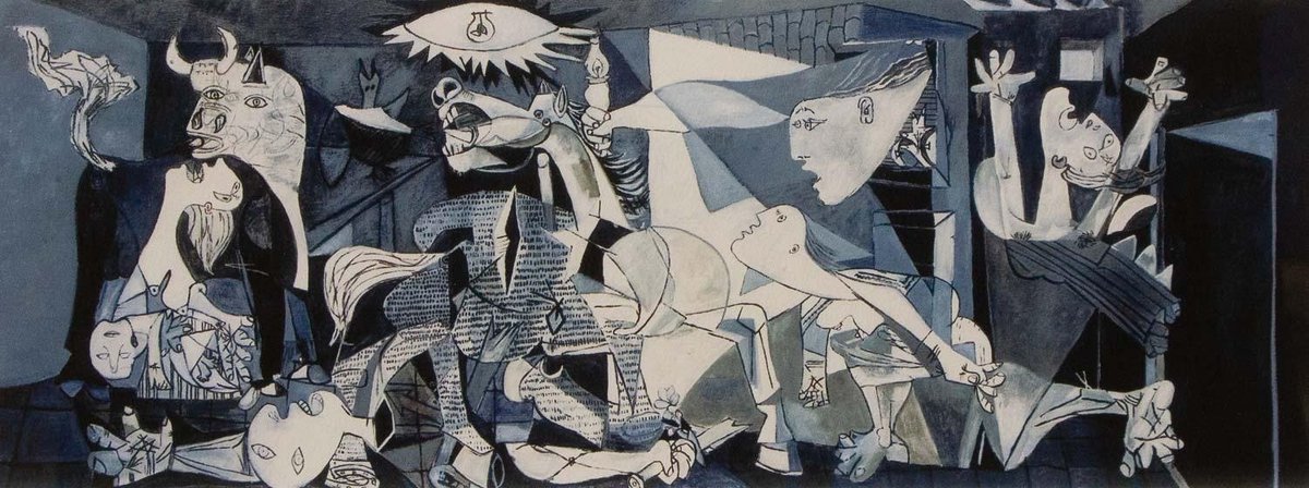 'Guernica' (1937) by Pablo Picasso.