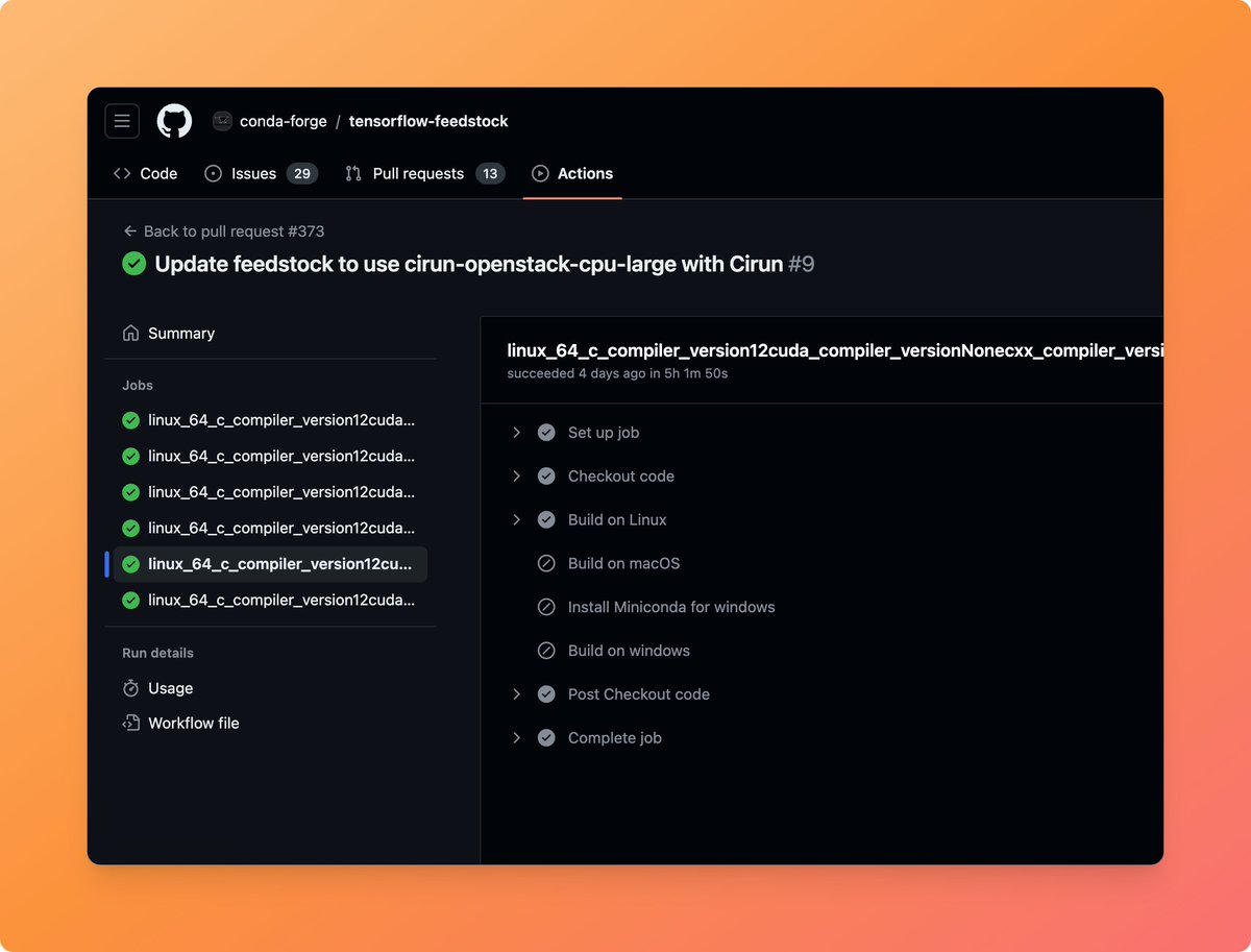 iaktech's tweet photo. Things that are pure joy!

Tensorflow building off of @CirunHQ 🚀 https://t.co/ITDAIXSySq